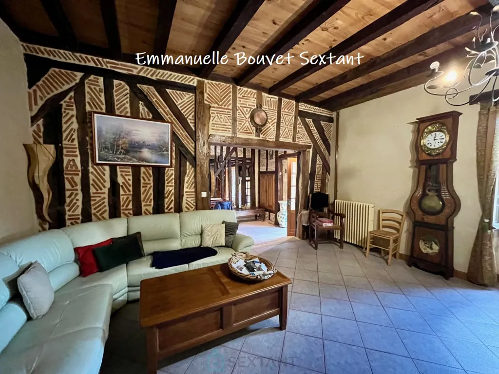 Séjour - Maison Périgourdine avec Gîte à Convertir près de Bergerac