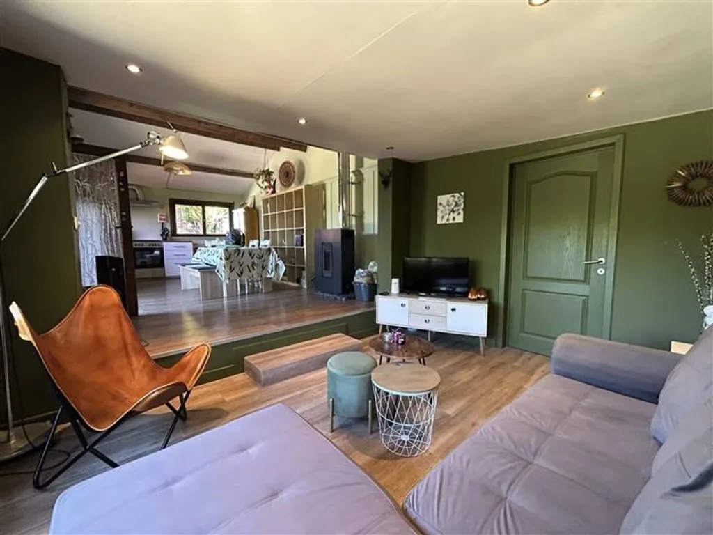Séjour - Chalet avec Terrasse à Noiseux