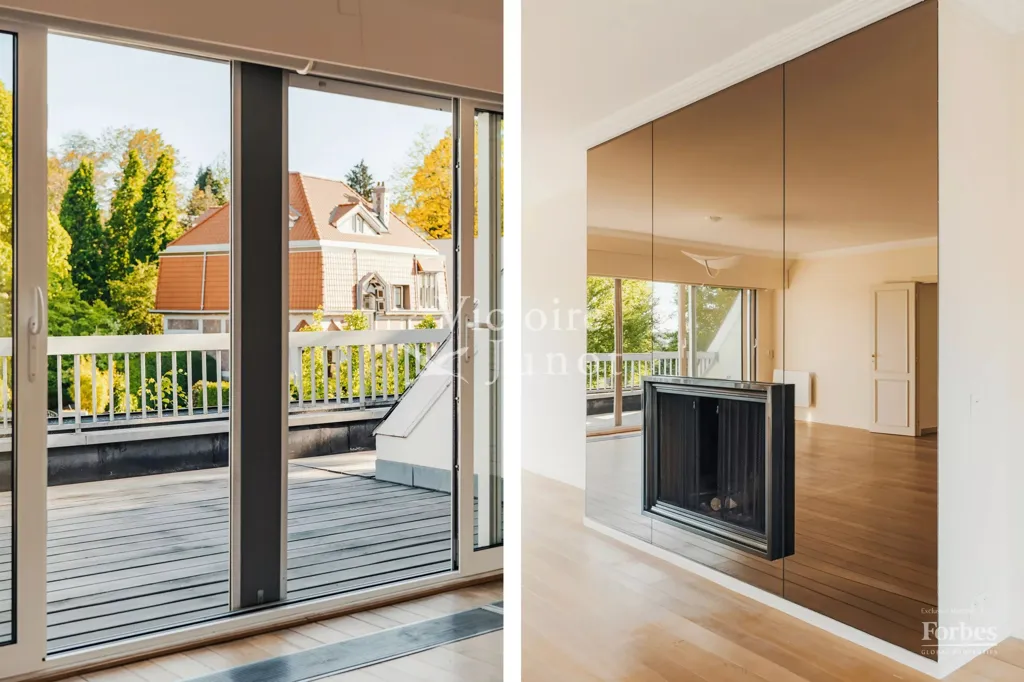 Séjour - Penthouse avec Terrasses dans le Quartier Statuaire