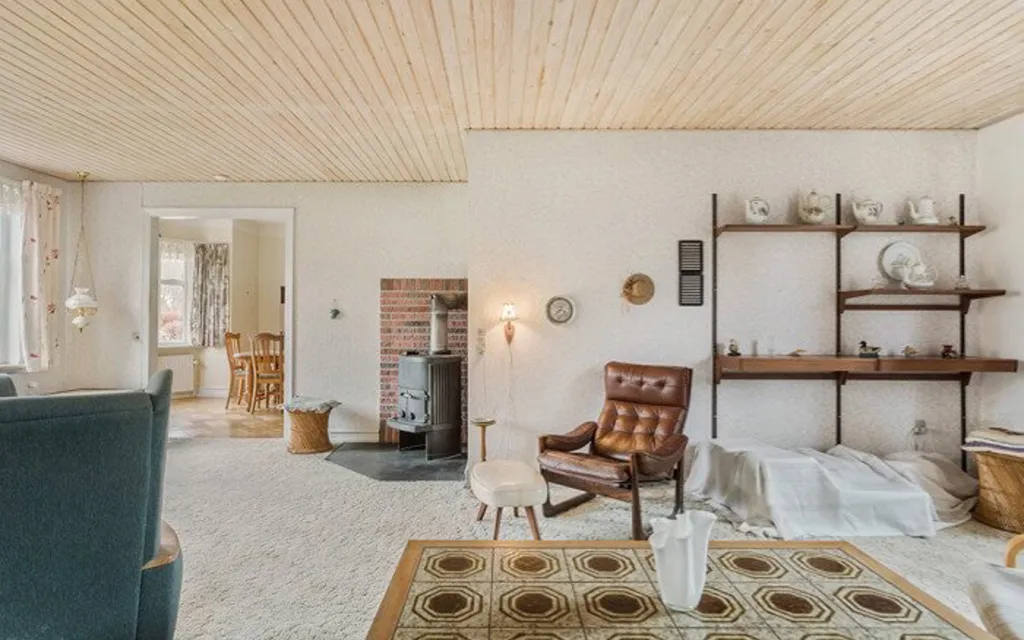 Soggiorno - Villa with Workshop in Dannemare