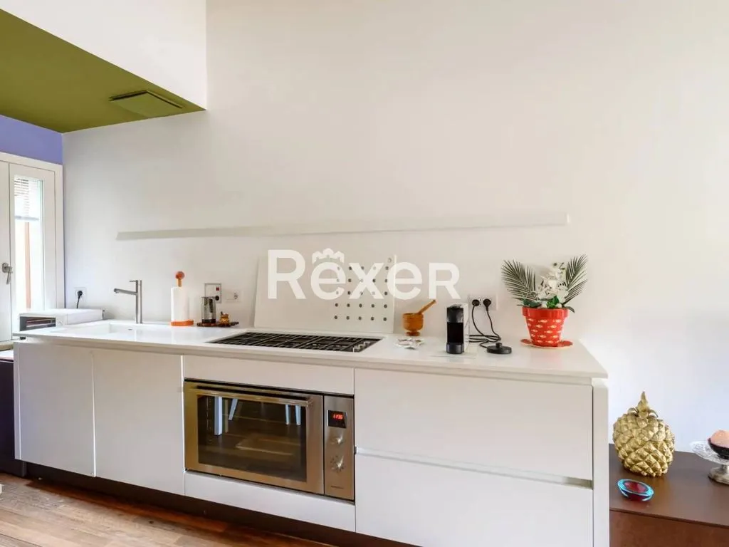 Köök - Luxury Penthouse with Sea View in Caorle