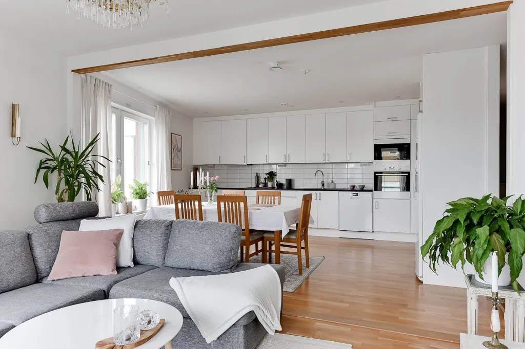 Soggiorno - Apartment with Balcony in Umeå