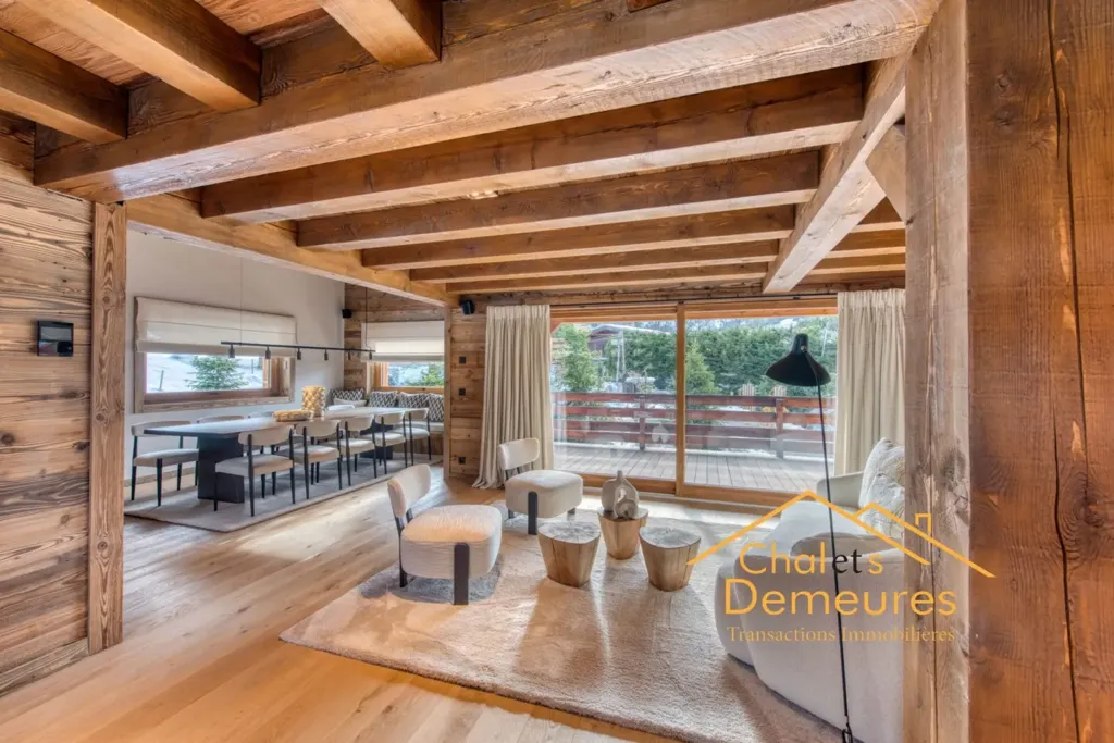 Elutuba - Luxury Chalet with Spa near Megève