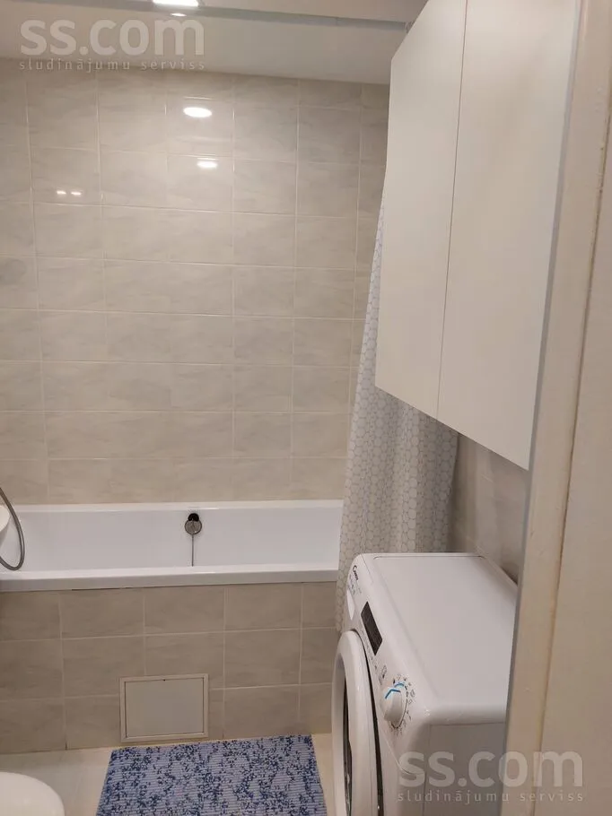 Salles de bain - 1-Bedroom Apartment with Balcony in Zolitūde