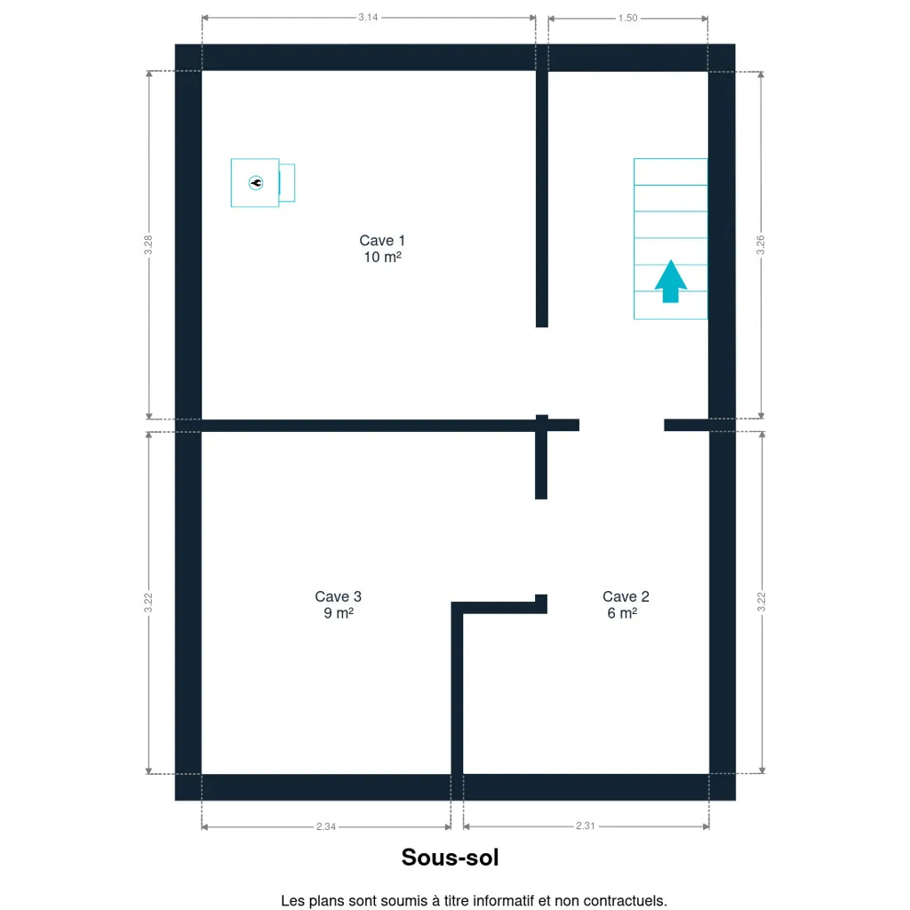 Plaan - Renovated House with 4 Levels in Laveu
