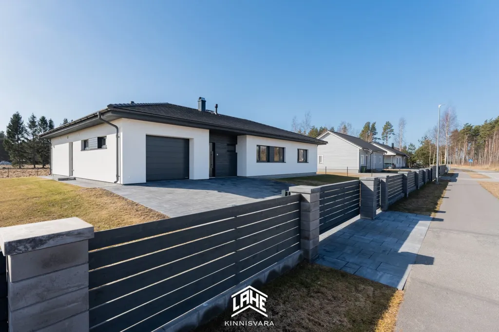 Exterior - Contemporary Brick House with Garden in Pärnu