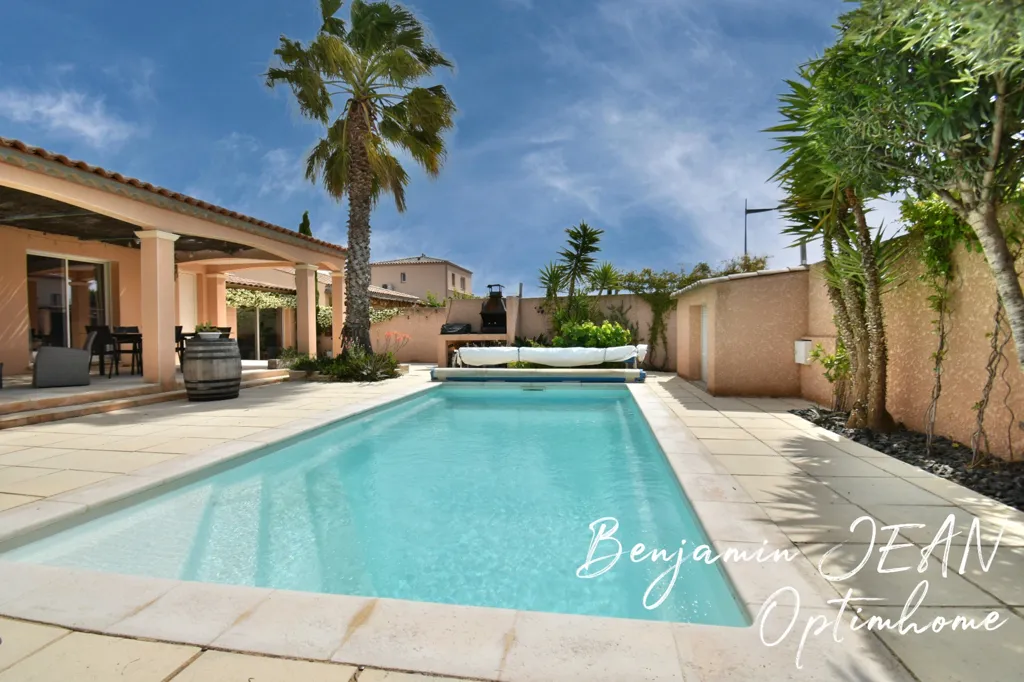 Piscine - Villa Familiale avec Piscine à Sérignan