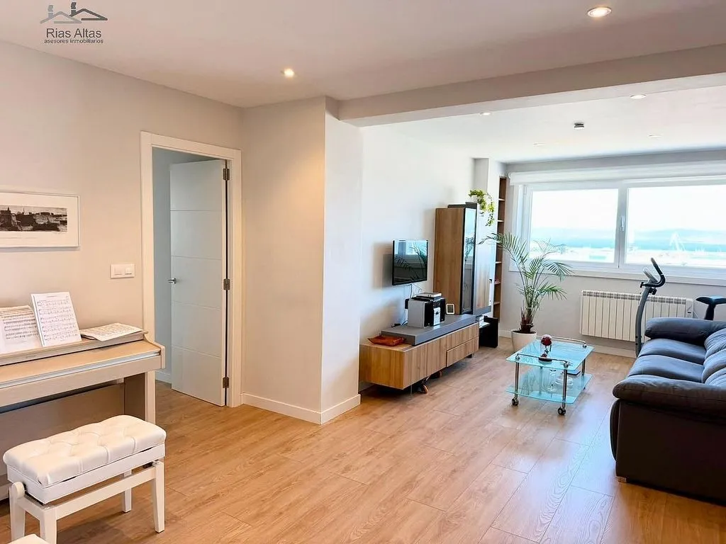 Soggiorno - Modernised Apartment with Sea View on Avenida del Ejército