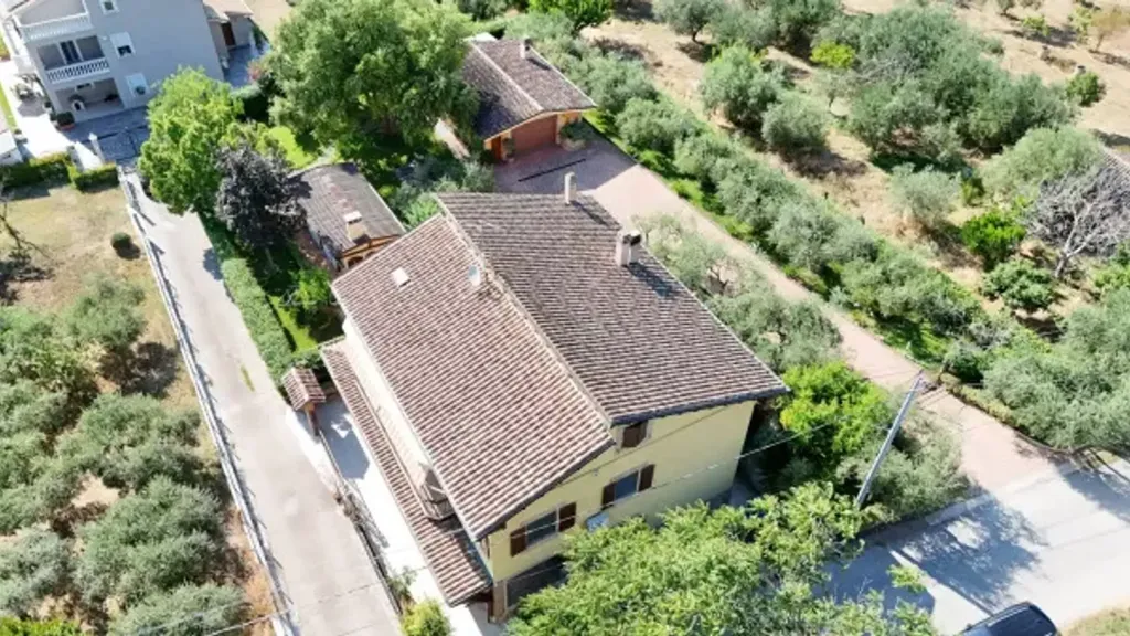 Vue aérienne - Panoramic Villa with Garden in Lanciano