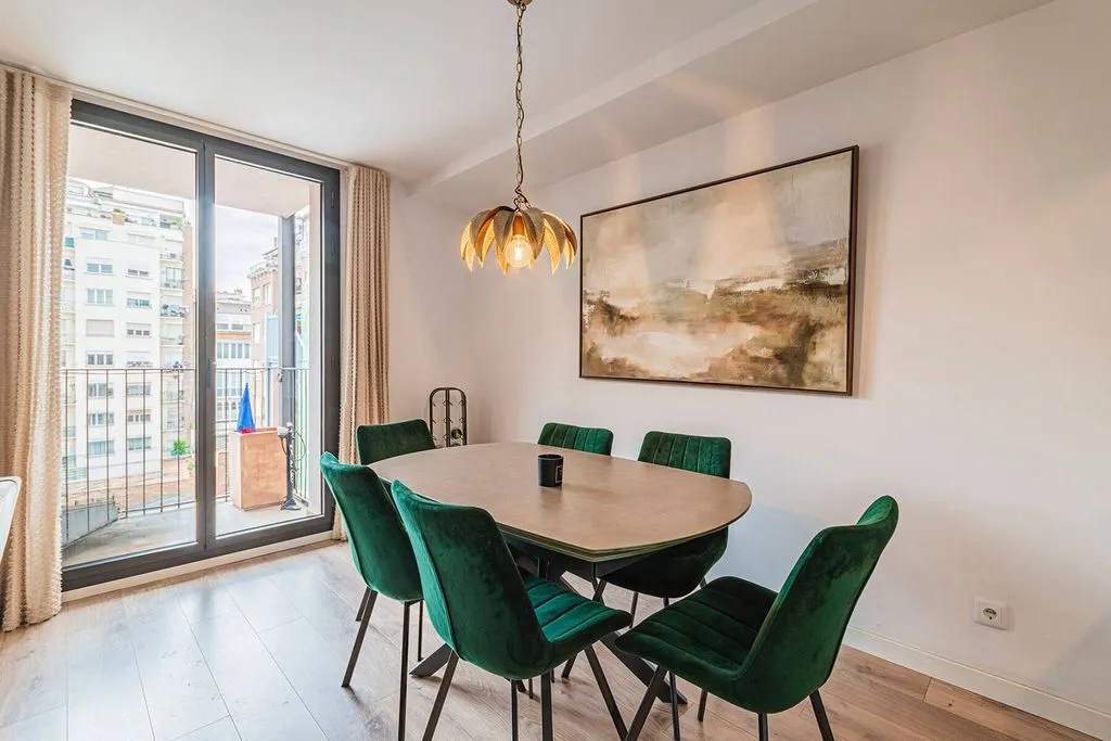 Salle à manger - Duplex with Terrace in La Dreta de l'Eixample