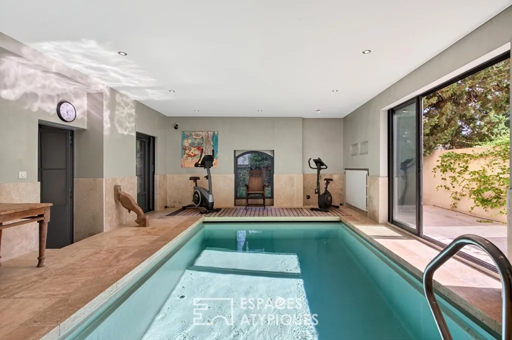 Pool - 18th-Century Mas with Pool in Paradou