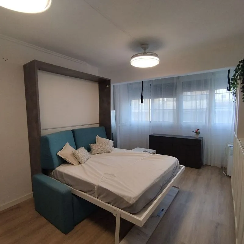 Bedrooms - Studio with Sea View in El Perelló