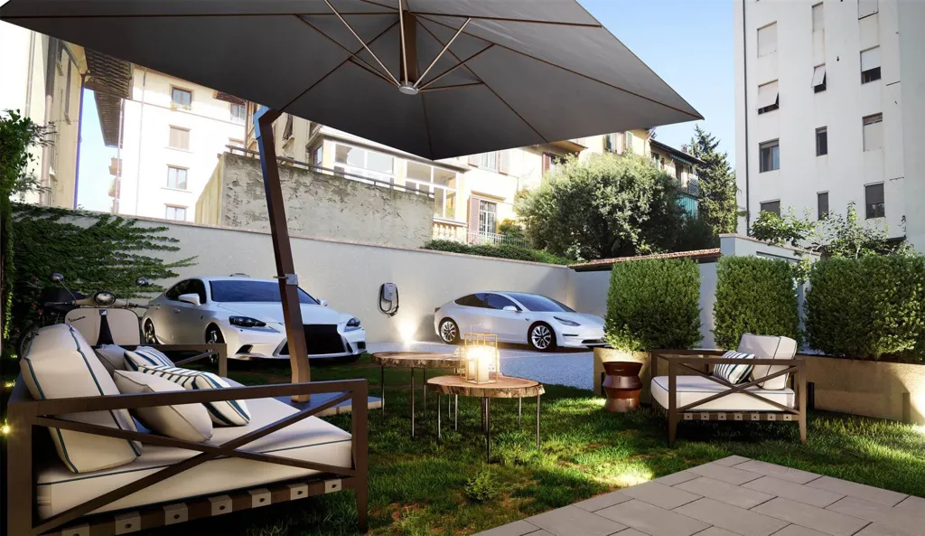 Terrasse - Elegant Penthouse with Private Parking in Florence