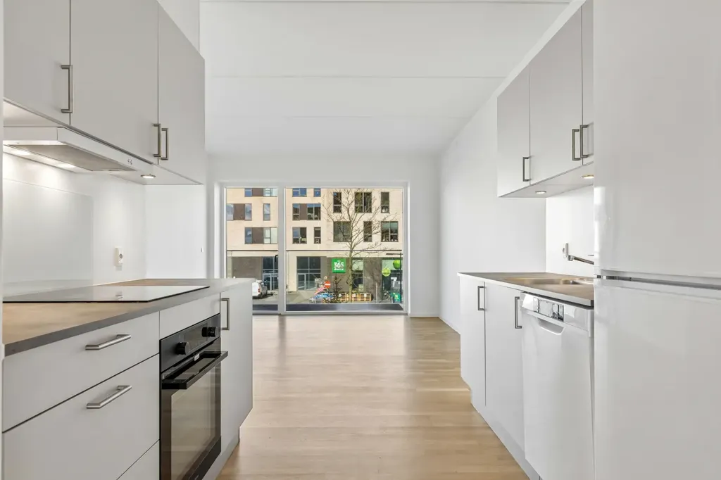 Köök - 3-Bed Flat with Balcony in Odense