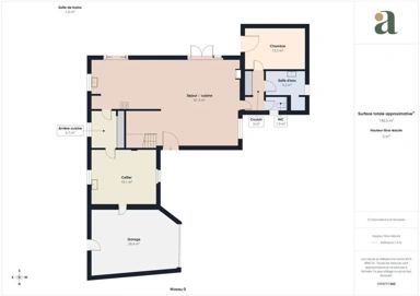 Floor Plan - Contemporary Villa with Panoramic View in Luberon