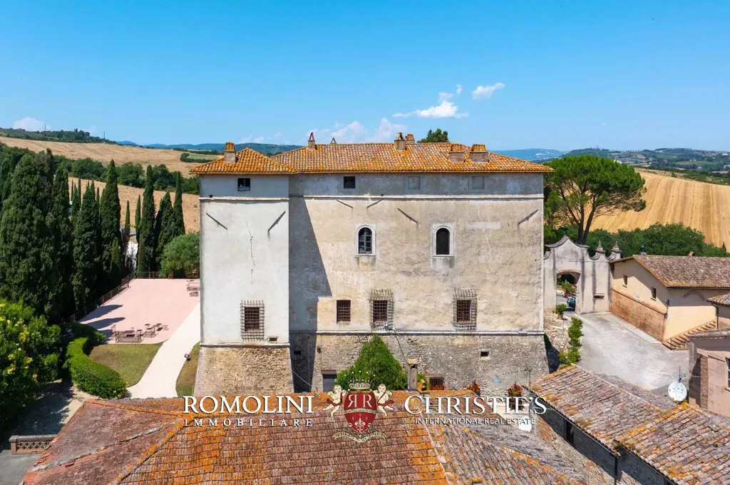 Õhuvaade - Historic Estate with Castle in Umbria