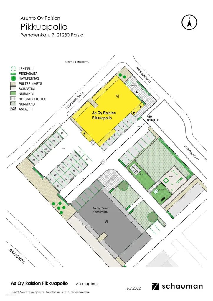 Plan - New Apartment with Sauna in Raisio