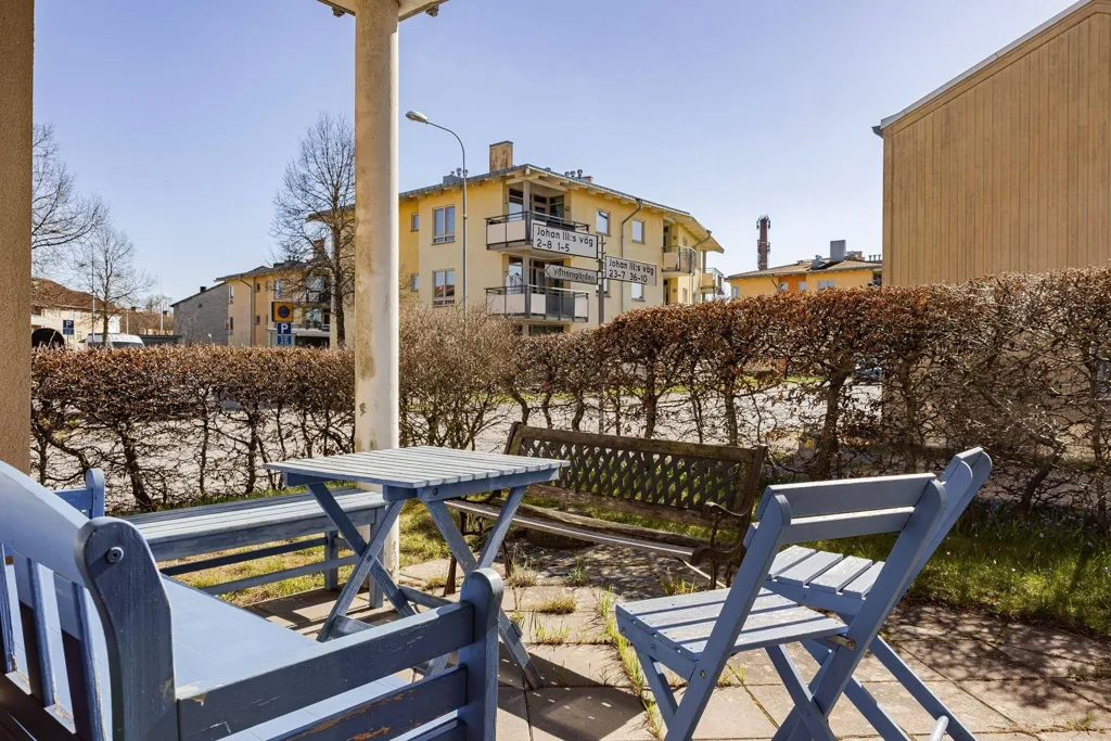 Terrasse - Apartment with Garden Access in Vadstena