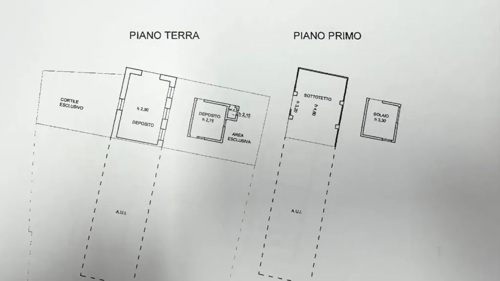 Plan - Rustic Property with Garden in Cazzago San Martino