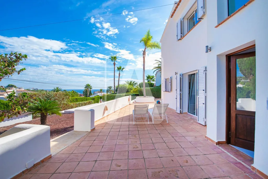 Terrasse - Mediterranean Villa with Sea Views in Benissa