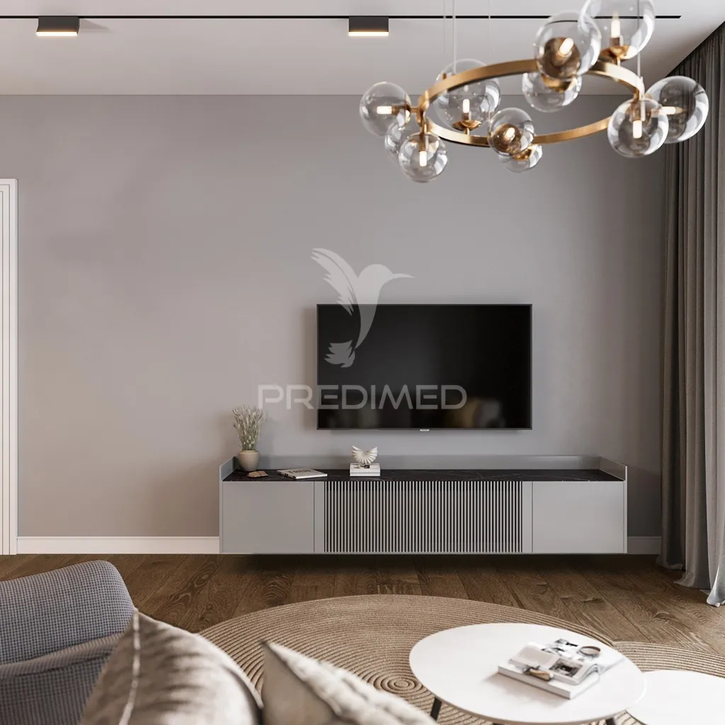 Séjour - T2 Apartment with Seafront Access in Portimão