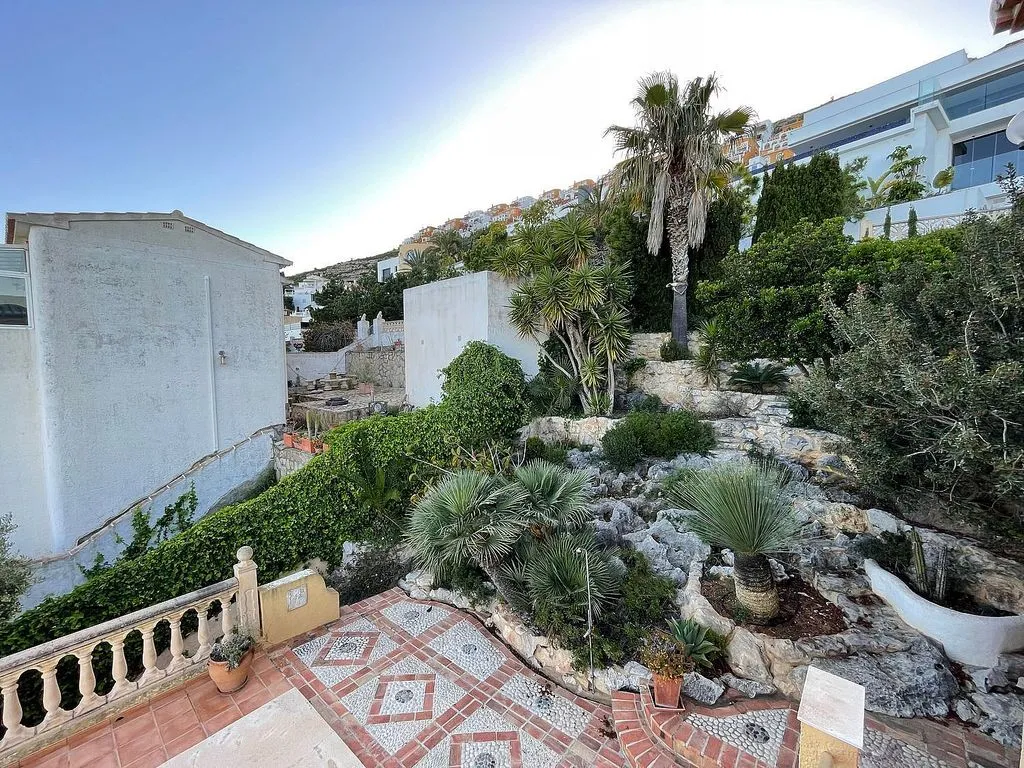 Terrasse - Traditional Villa with Sea View in Cumbre del Sol