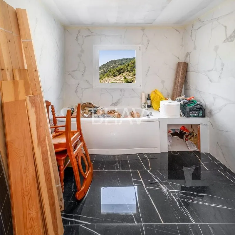 Salles de bain - Eco House with Mountain Views in Tibi
