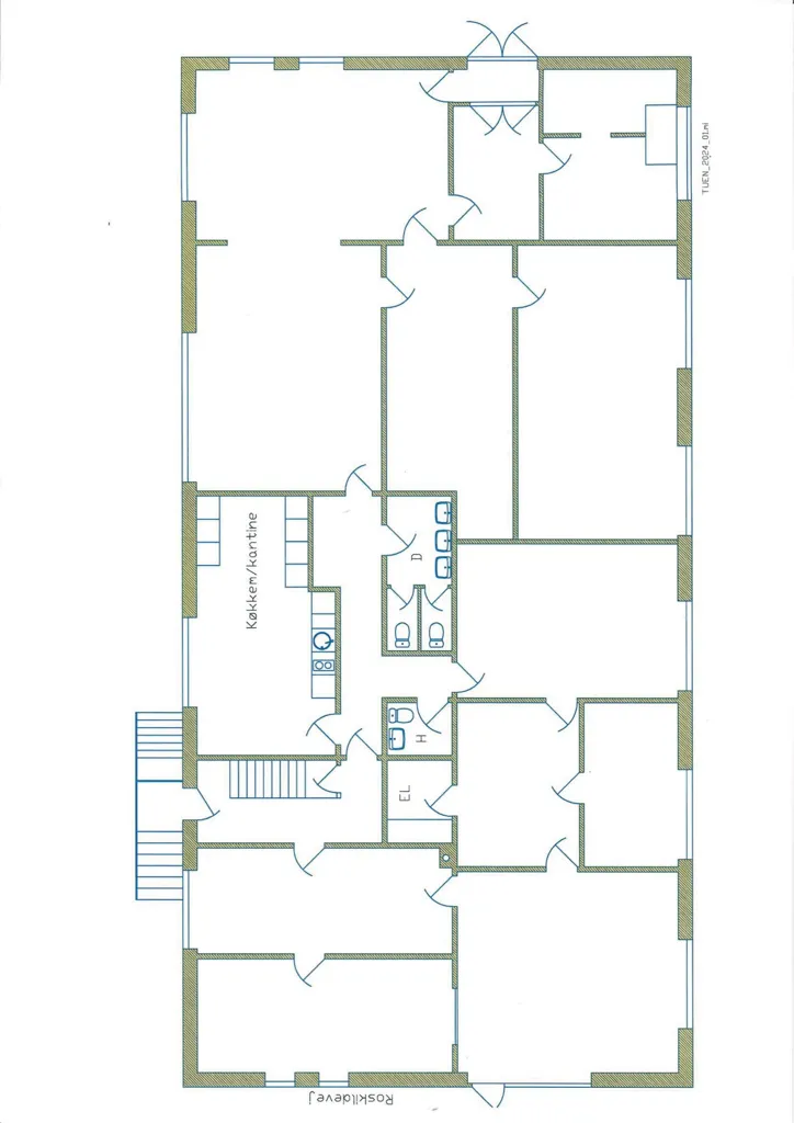 Plan - 1937 Villa with Garden in Vipperød