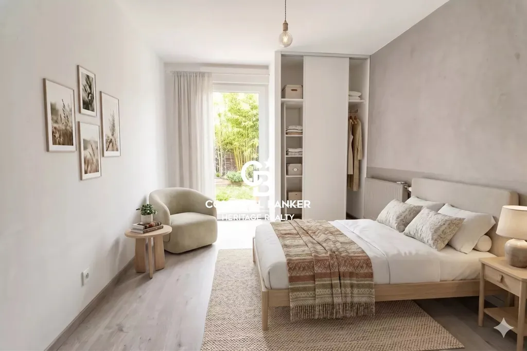 Chambres - Appartement T4 en Rez-de-Jardin avec Jardin à Francheville