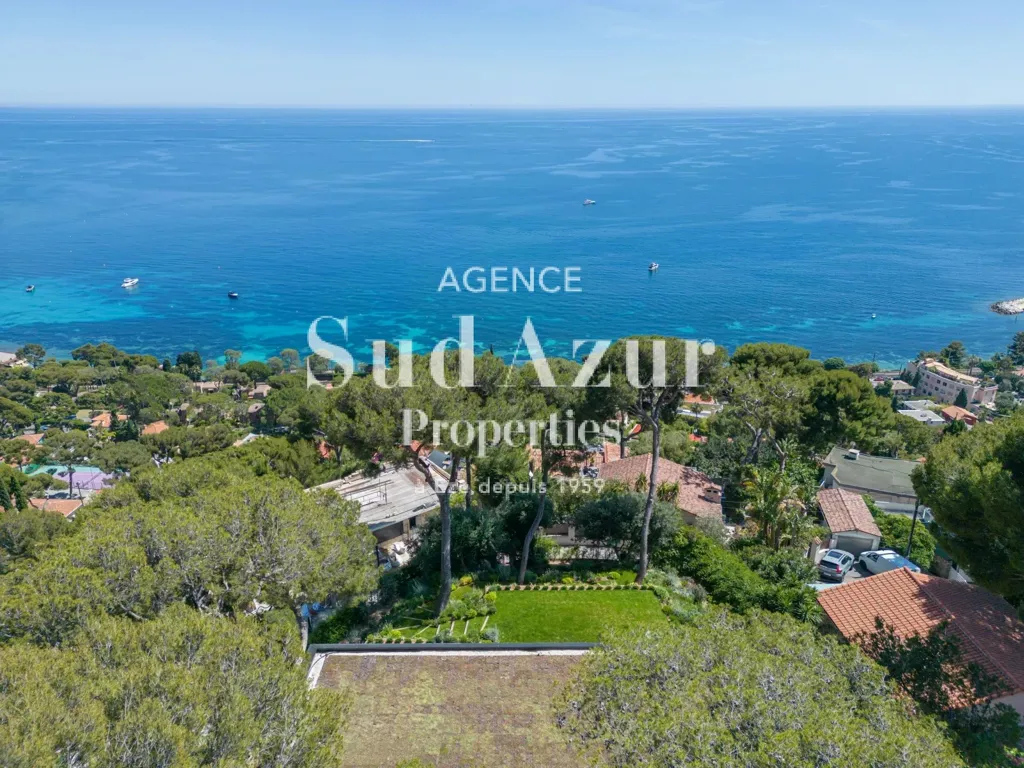 Jardin - Villa Contemporaine avec Vue Mer à Èze