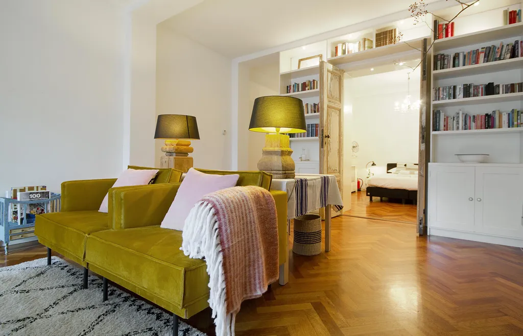 Séjour - Ground Floor Apartment on Canal in Nine Streets