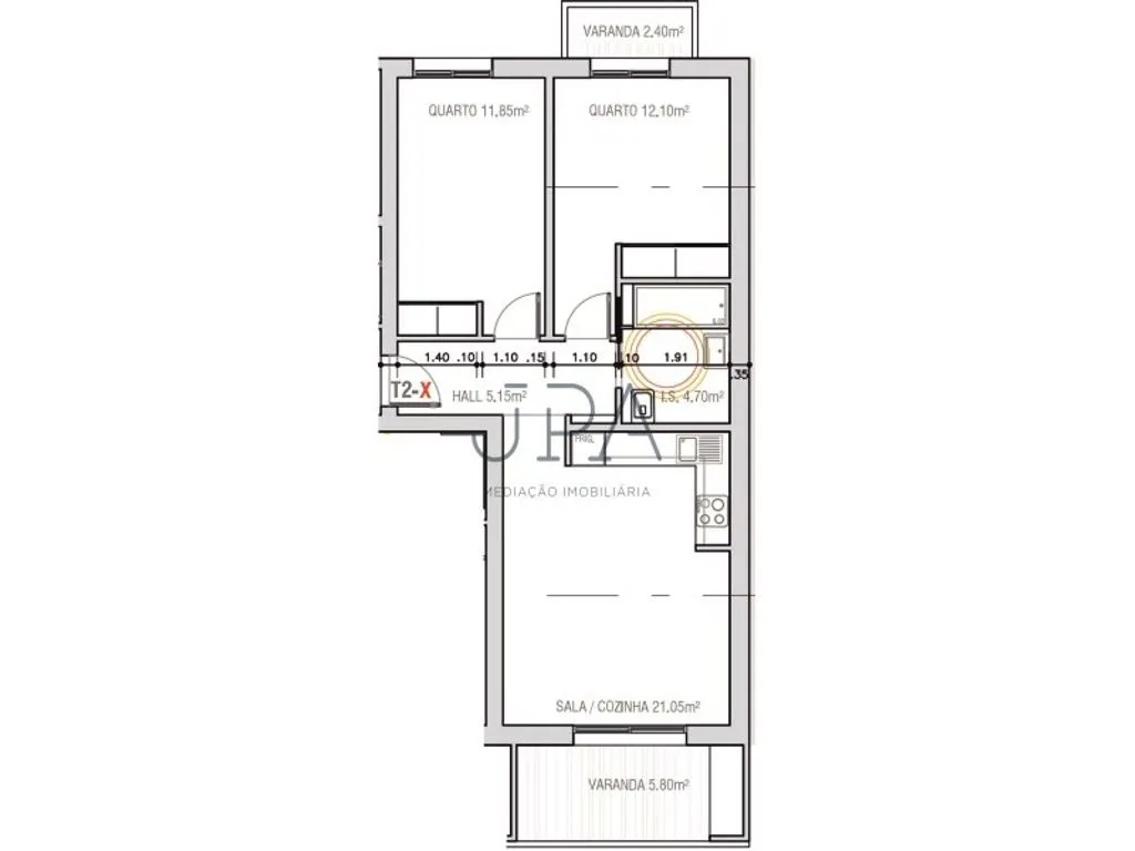 Plaan - Luxury Flat with Pool in Monte Gordo