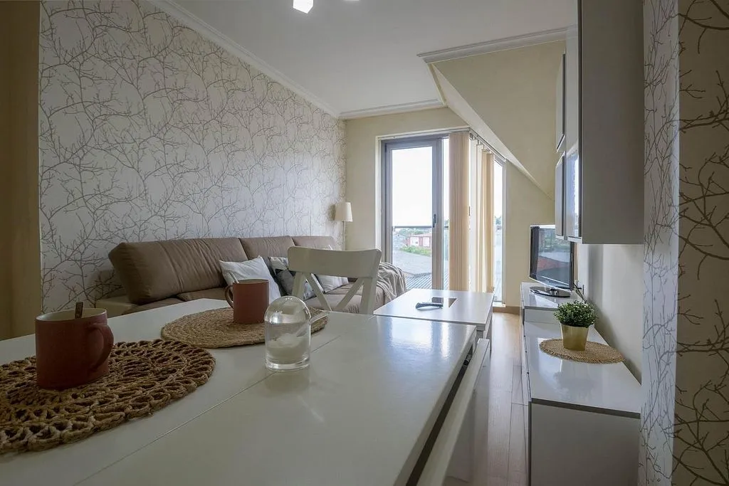 Séjour - T4 Apartment with Garage in Cambre