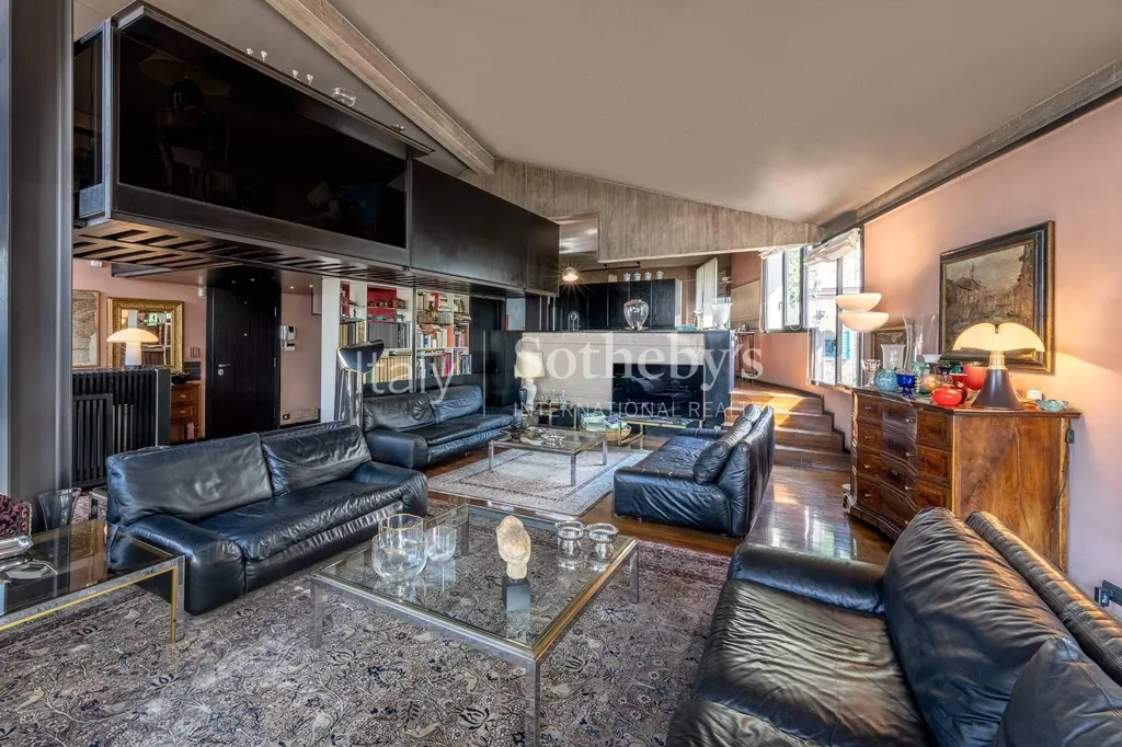 Séjour - Luxury Penthouse with River View in Verona