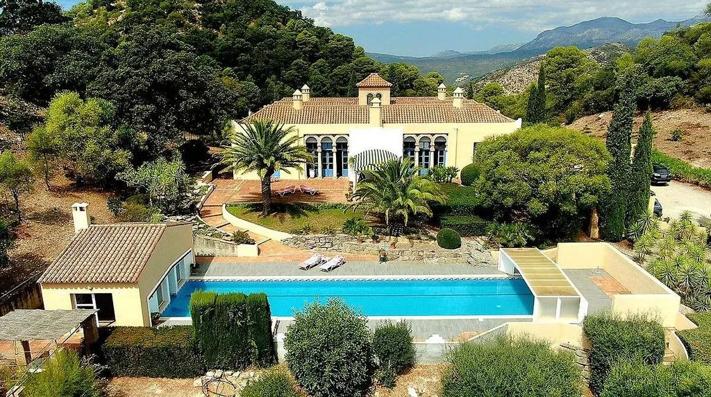 Vue aérienne - Andalusian Villa with Pool in Gaucín