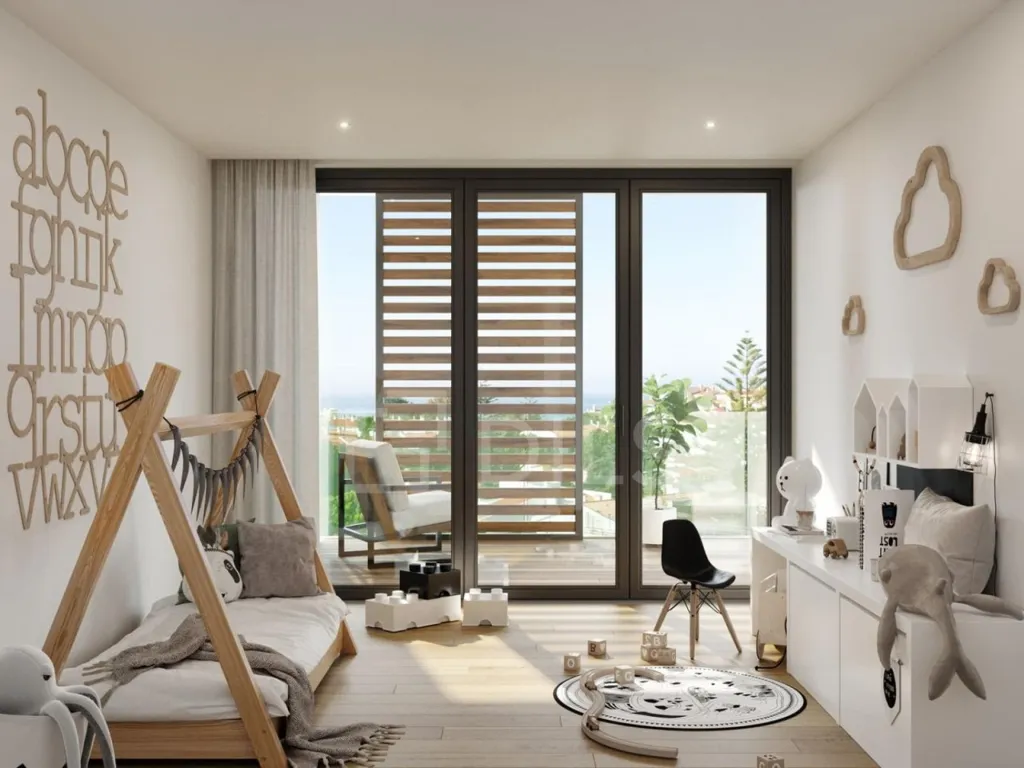 Bedrooms - T4 Apartment with Terrace in Parede, Cascais
