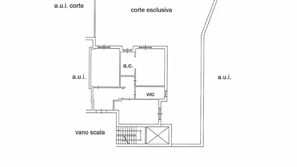 Plaan - Three-Bedroom Apartment with Garden in Garbatella, Rome