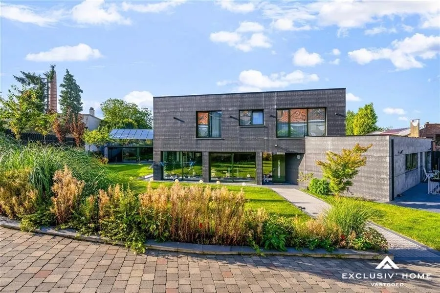 Extérieur - Villa Moderne avec Spa à Bruxelles Ouest
