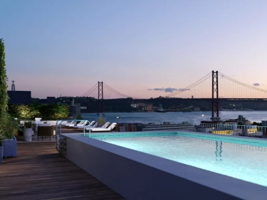 Piscine - Luxury Apartment with Panoramic Pool in Lisbon