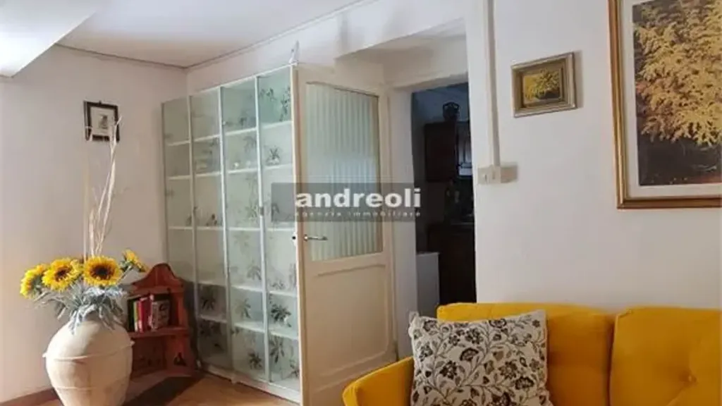 Séjour - Restored Stone Townhouse in Castelplanio