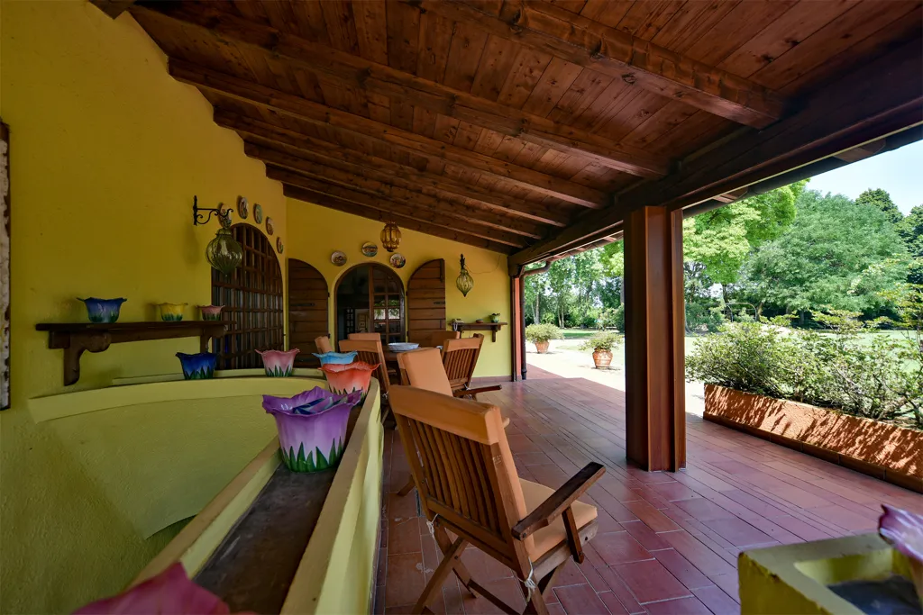 Terrasse - Villa with Golf Club Access in Teolo