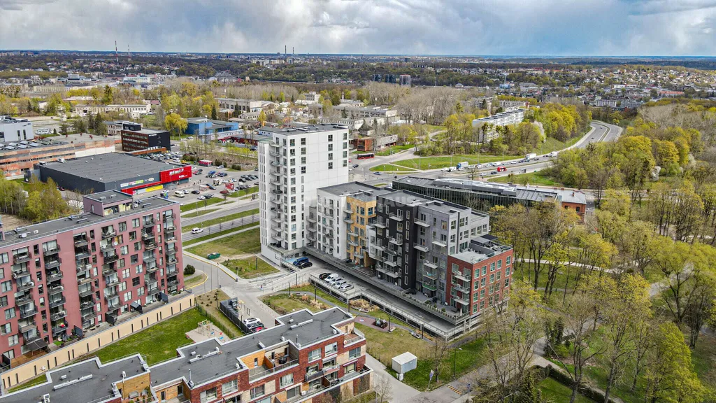 Vista aerea - Modern Apartment with Terrace in Kaunas, Freda