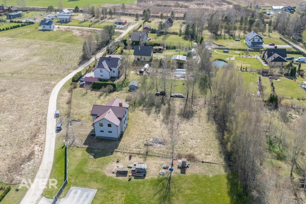 Aerial - Family House with Potential in Dobelnieki