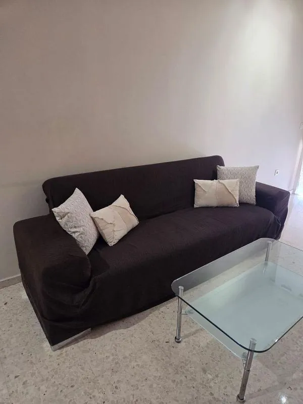 Living Room - Furnished Flat with Balcony in Beteró