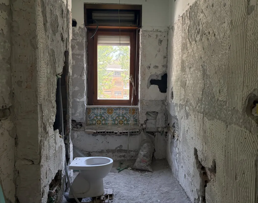 Bagni - Apartment with Balconies in Conca D'Oro, Rome