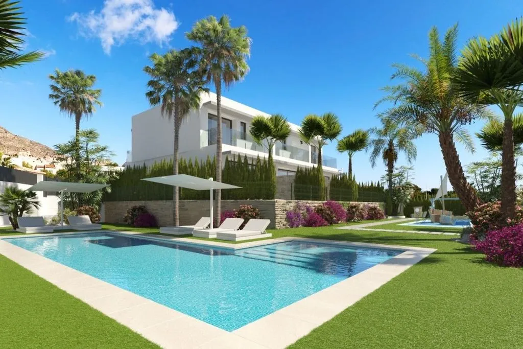 Piscine - Luxury Villa with Pool in Finestrat, Valencia
