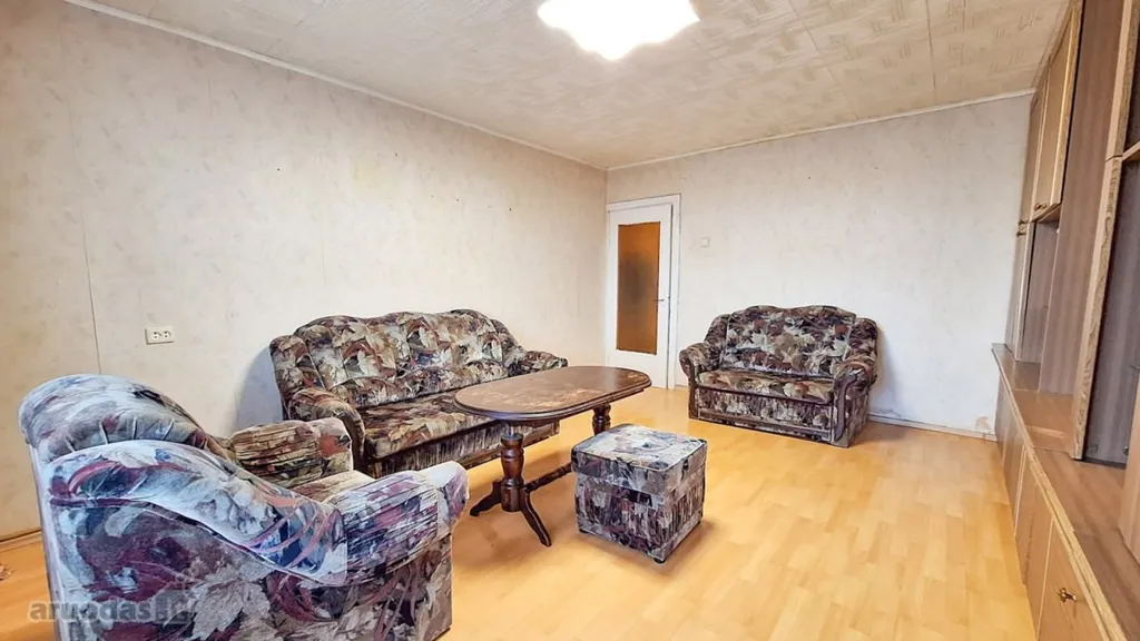 Séjour - Two-Bedroom Apartment with Balcony in Marijampolė
