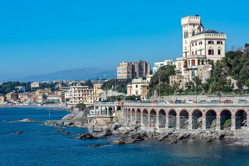 Historic Apartment with Sea View in Genoa