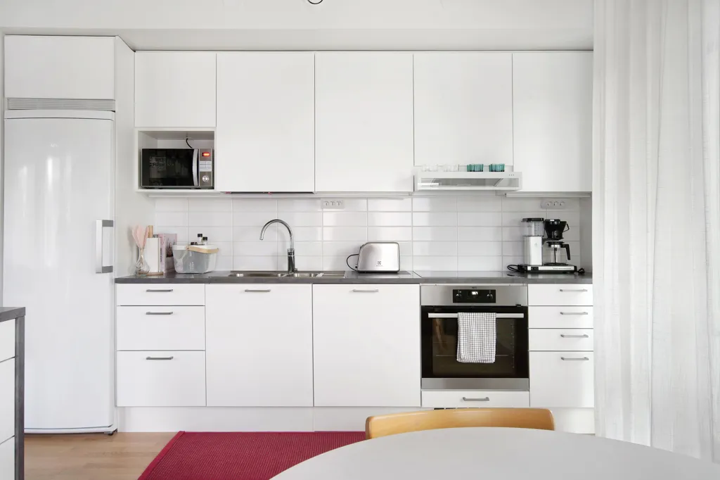 Cuisine - Modern Apartment with Sauna in Kaivoksela, Vantaa