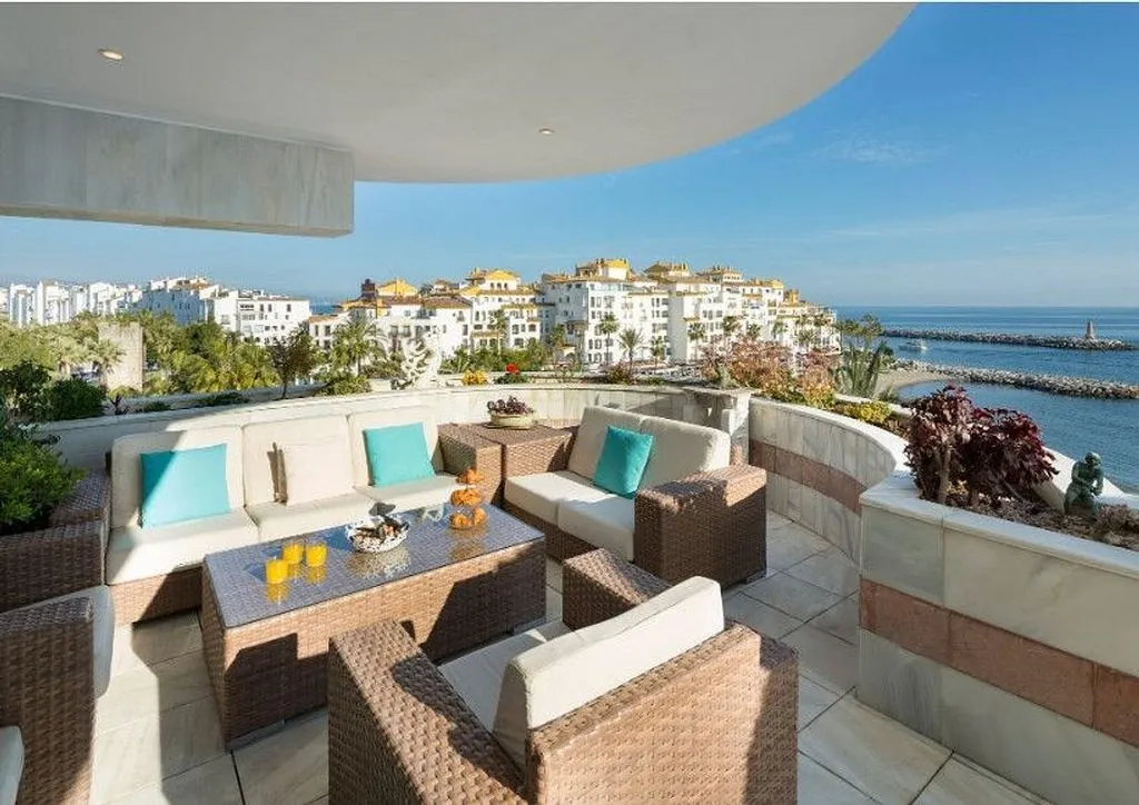 Terrasse - Penthouse with Pool in Casco Antiguo, Marbella